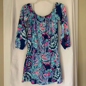 Lilly Pulitzer 'Lana Skort Romper' in Gypsea Girl print
